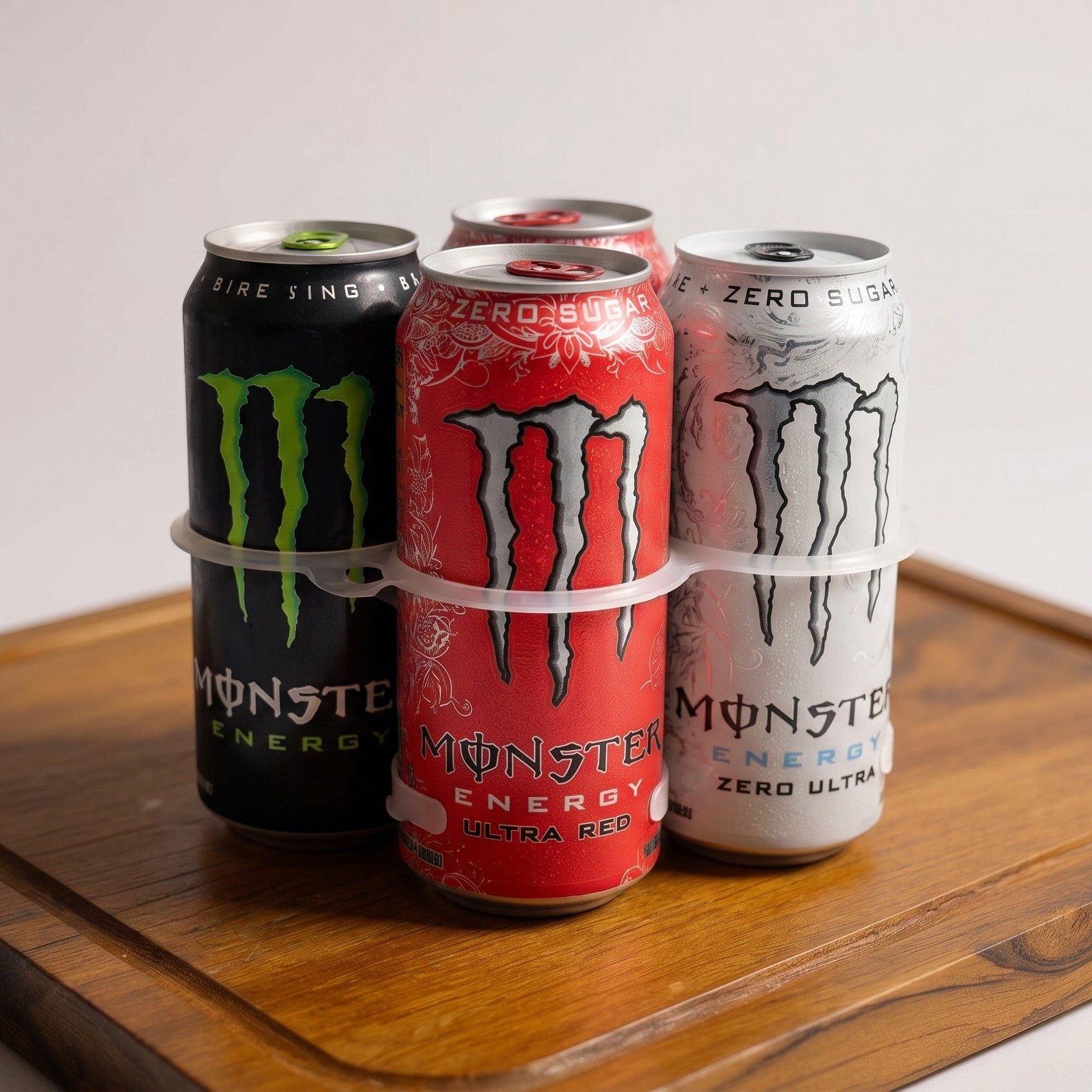 MONSTER Drinks.
