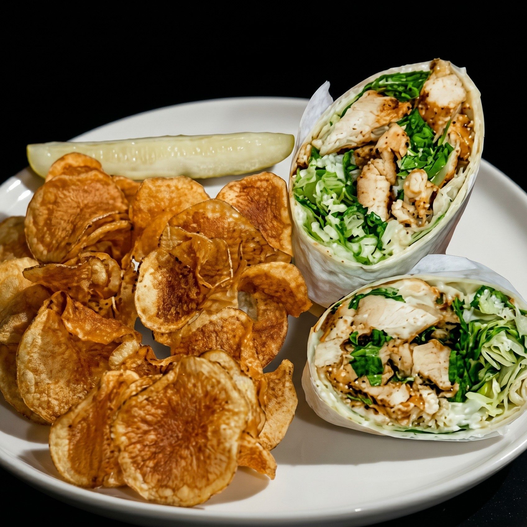 Chicken Caesar Wrap.