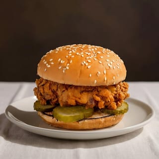 SPICY CRISPY Chicken Sandwich
