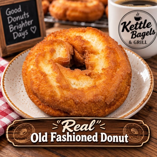 "Real" Old Fashioned Donut.