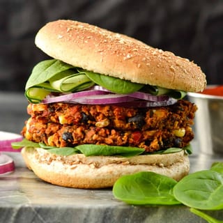 BLACK BEAN Burger