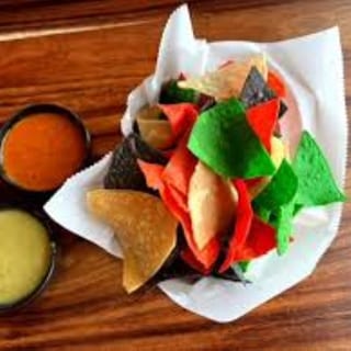 Tri Colored Nacho Chips