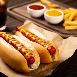 Double Play Hot Dogs+French Fries Monday-Thursday Combo Special