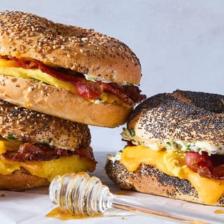 FREE HOT Coffee with BREAKFAST SANDWICH (Make Your Own) - HOT