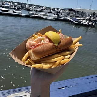Lobster Roll + Fries