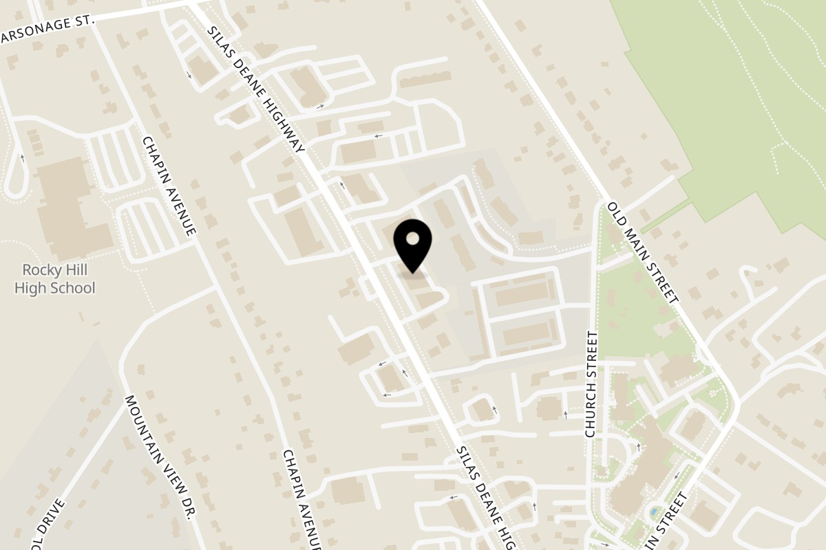 Map showing the location of Kettle Bagels & GRILL K3 - Rocky Hill on 2162 Silas Deane Hwy in Rocky Hill