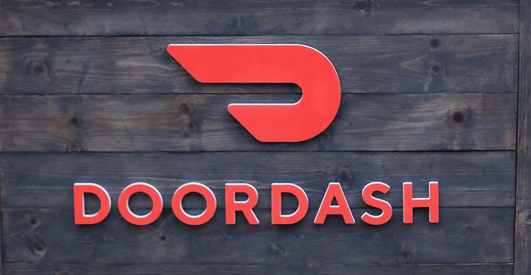 DoorDash Wood Sign Medium